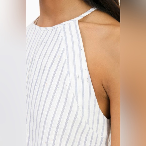 NWT! Rebecca Taylor • Sleeveless Stripe Cotton Tank Dress • SZ 4 • Retail $295 - Picture 4 of 16